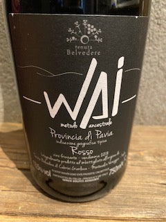Wai Rosso 2019 Provincia di Pavia Igt - Tenuta Belvedere