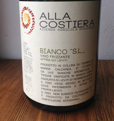 Bianco S.L. Vino bianco sui lieviti – Alla Costiera - vinoirshop