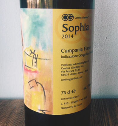 Sophia Fiano in Anfora - Cantina Giardino - vinoirshop