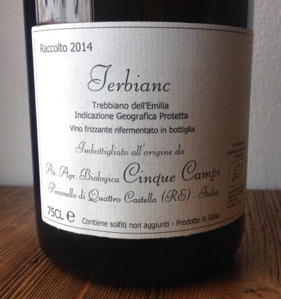 Terbianc - Cinque Campi - vinoirshop