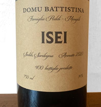 Isei Vino Bianco - Domu Battistina