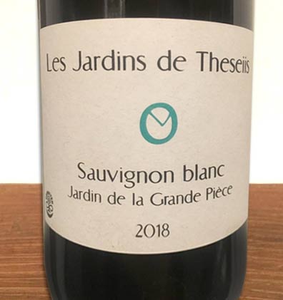 La Grande Piece Sauvignon Blanc - Les Jardins de Theseiis