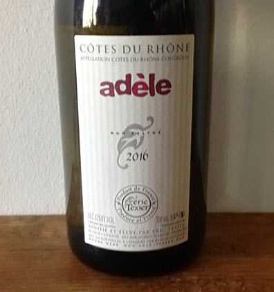 Adèle Cote du Rhone Blanc- Eric Texier