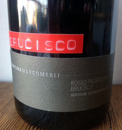 Brucisco Passito - Merli - vinoirshop