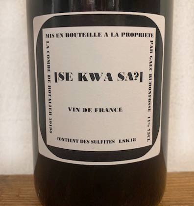 Se Kwa Sa - Buronfosse - Vinoir shop