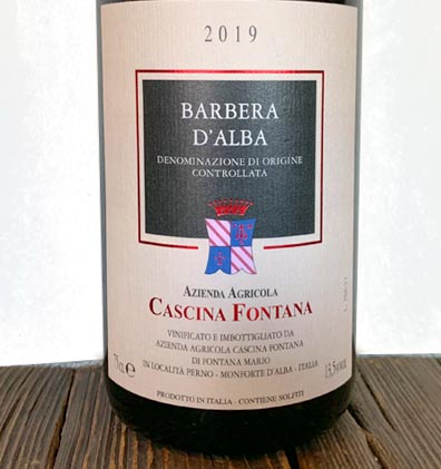 Barbera d'Alba - Cascina Fontana - Vinoir Shop