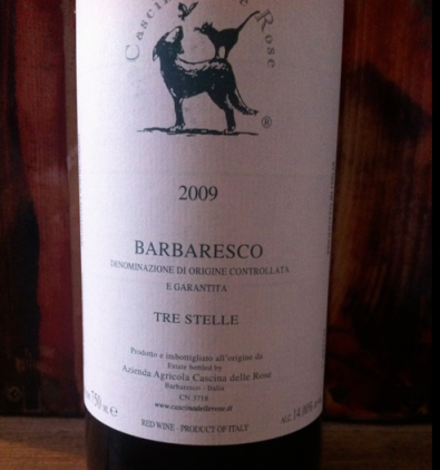 Barbaresco docg Tre Stelle - Cascina delle Rose