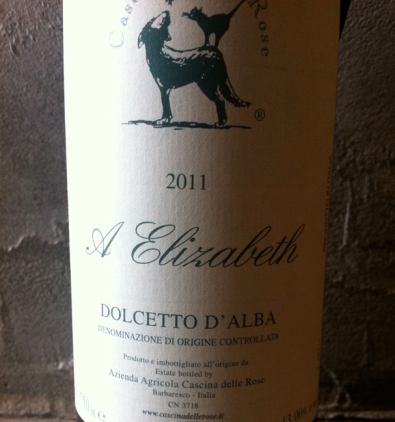 Dolcetto d'Alba doc A Elisabeth - Cascina delle Rose