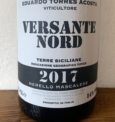 Versante Nord Nerello Mascalese - Eduardo Torres Acosta - vinoirshop