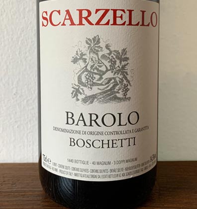 Barolo Boschetti - Scarzello