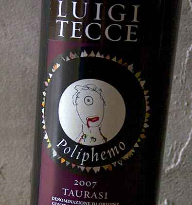 Taurasi docg Poliphemo - Luigi Tecce - vinoirshop