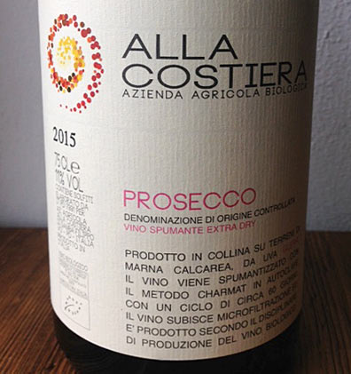 Prosecco – Alla Costiera