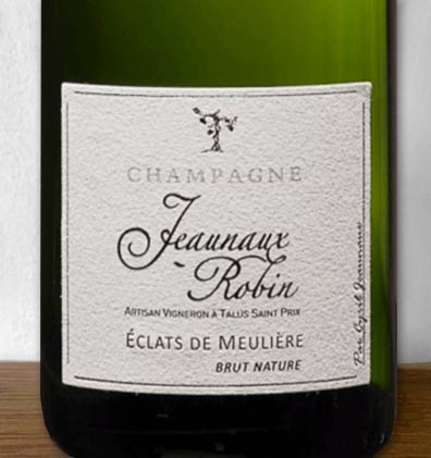 Champagne Brut Nature Eclats de Meuliere - Jeaunaux Robin