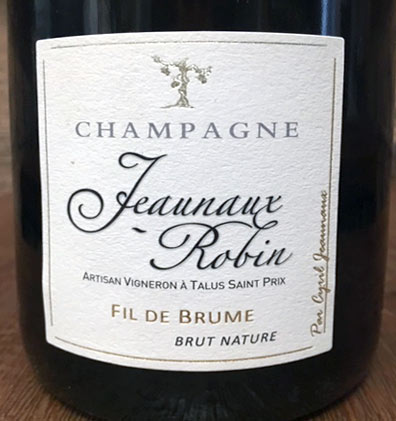 Fil de Brume Brut Nature - Jeaunaux Robin - vinoirshop