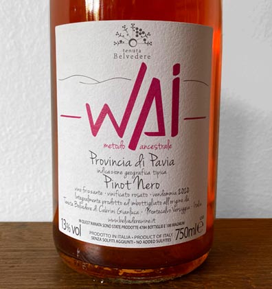 Wai Rosè 2022 Provincia di Pavia Igt - Tenuta Belvedere