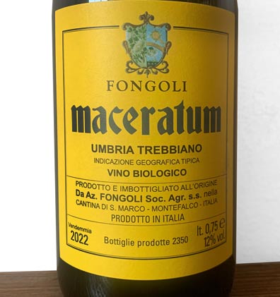 Maceratum - Fongoli - Vinoir Shop