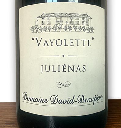 Julienas La Vayolette 2020 - Domaine David Beaupere - Vinoir Shop