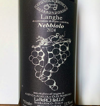 Langhe Nebbiolo doc 2024 - Olek Bondonio La Berchialla - VinoirShop
