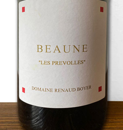 Beaune Rouge Le Prevolles 2022  - Renaud Boyer - Vinoir Shop