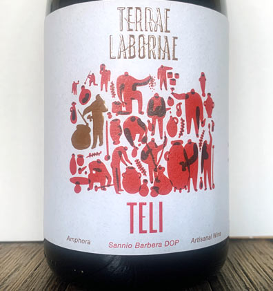 Teli 2023 Sannio Barbera Dop - Terrae Laboriae - Vinoir Shop