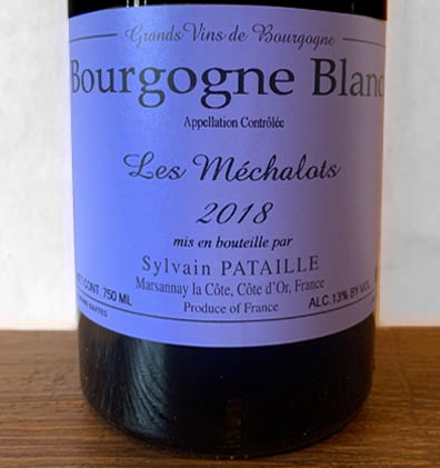 Les Méchalots Bourgogne Blanc - Sylvain Pataille - Vinoir Shop