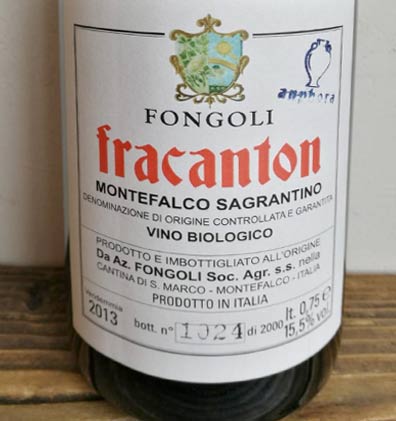 Fracanton Sagrantino di Montefalco - Fongoli