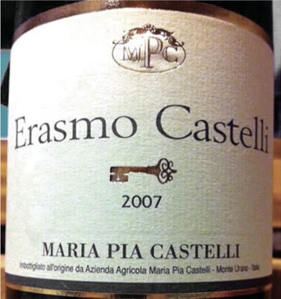 Marche igt Erasmo Castelli - Maria Pia Castelli - vinoirshop