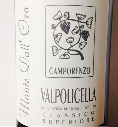 Valpolicella Classico Superiore doc Camporenzo - Monte Dall'Ora - vinoirshop