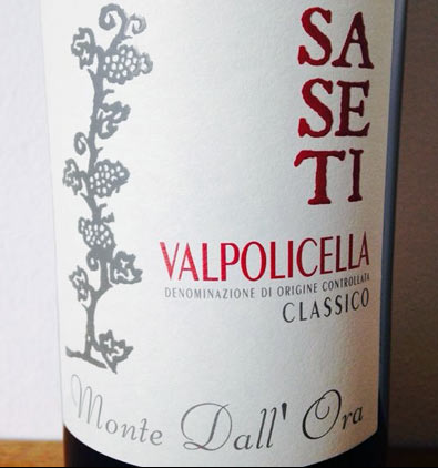 Valpolicella Classico Saseti - Monte Dall'Ora - vinoirshop
