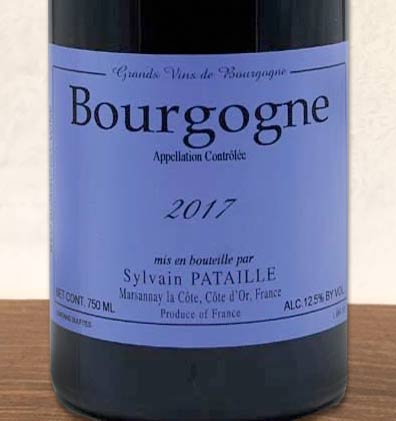Bourgogne Rouge - Sylvain Pataille - Vinoir Shop